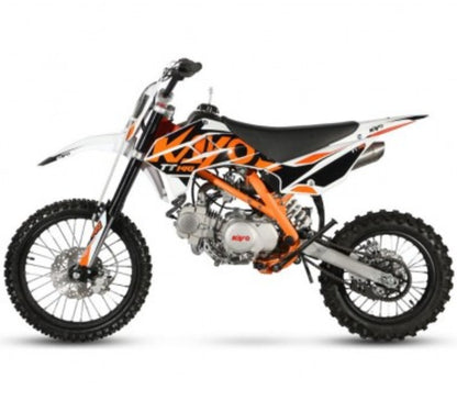 140cc Kayo Big Wheel Dirt Bike Orange