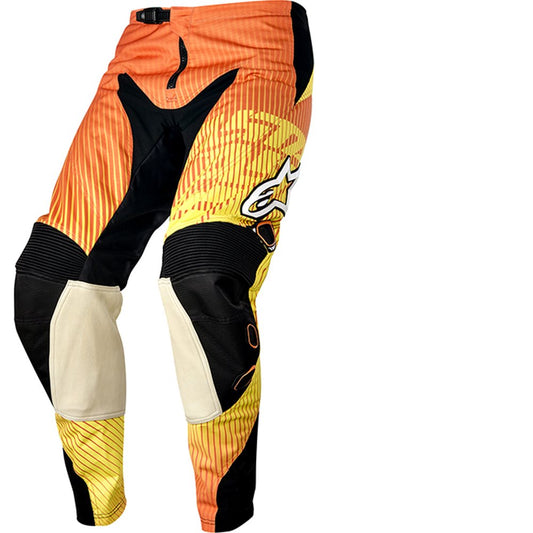 ALPINESTARS RACING BMX MX offroad mens pants - SALE - Size 30" - Black Orange Yellow