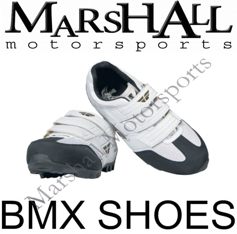 FLY RACING BMX Clip In On Shoes Boots Mens Adults SALE - Black - Size US 7