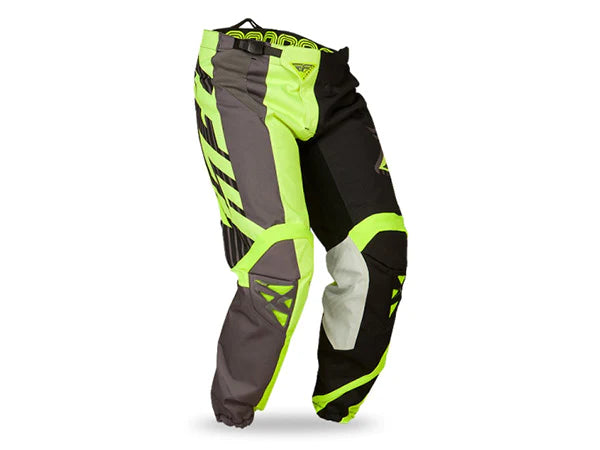 FLY RACING BMX MX offroad mens pants - SALE - Size 38" - Hi Vis Yellow Black Grey