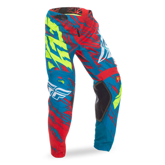 FLY RACING BMX MX offroad mens pants - SALE - Size 36" - Red Blue Teal Hi Vis Yellow