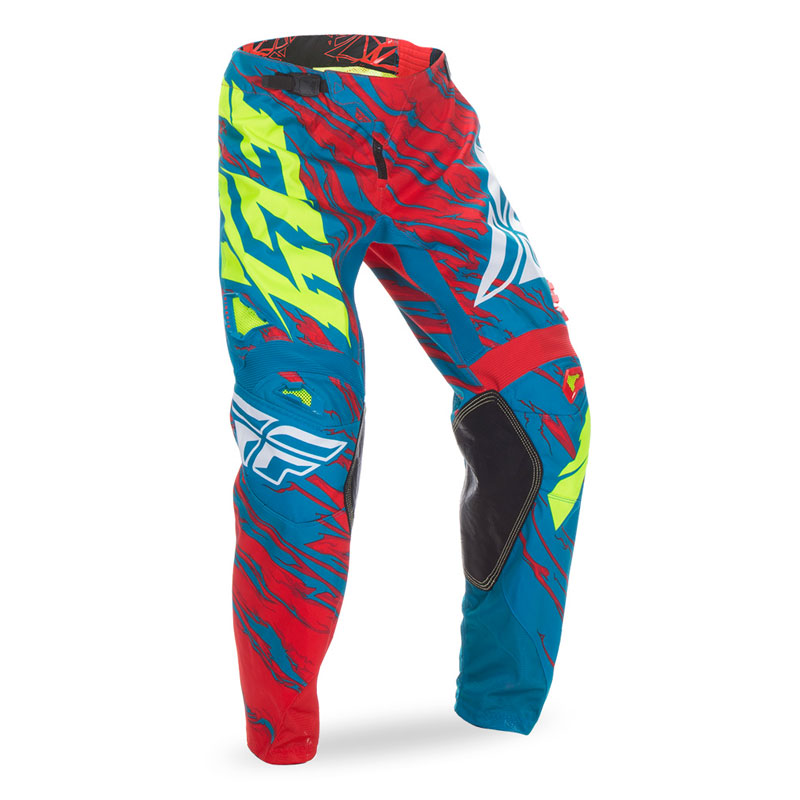 FLY RACING BMX MX offroad mens pants - SALE - Size 38" - Hi Vis Yellow Teal Red