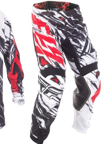 FLY RACING BMX MX offroad mens pants - SALE - Size 30" - Red White Black