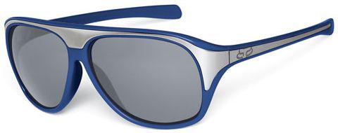 FOX RACING Sunglasses Mens Womens The Cadet Electric Blue Lens Grey