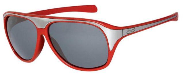 FOX RACING Sunglasses Mens Womens The Cadet Red Lens Black Iridium