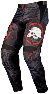 METAL MULISHA BMX MX offroad mens pants - SALE - Size 38" - Black Grey Red