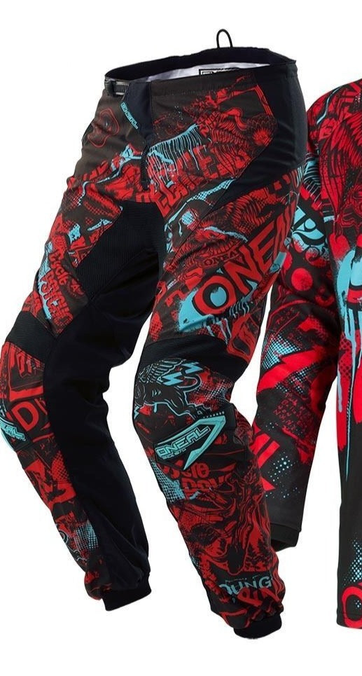 ONEAL RACING MX BMX pants youth kids boys girls toddler Size 2/3 SALE black teal red