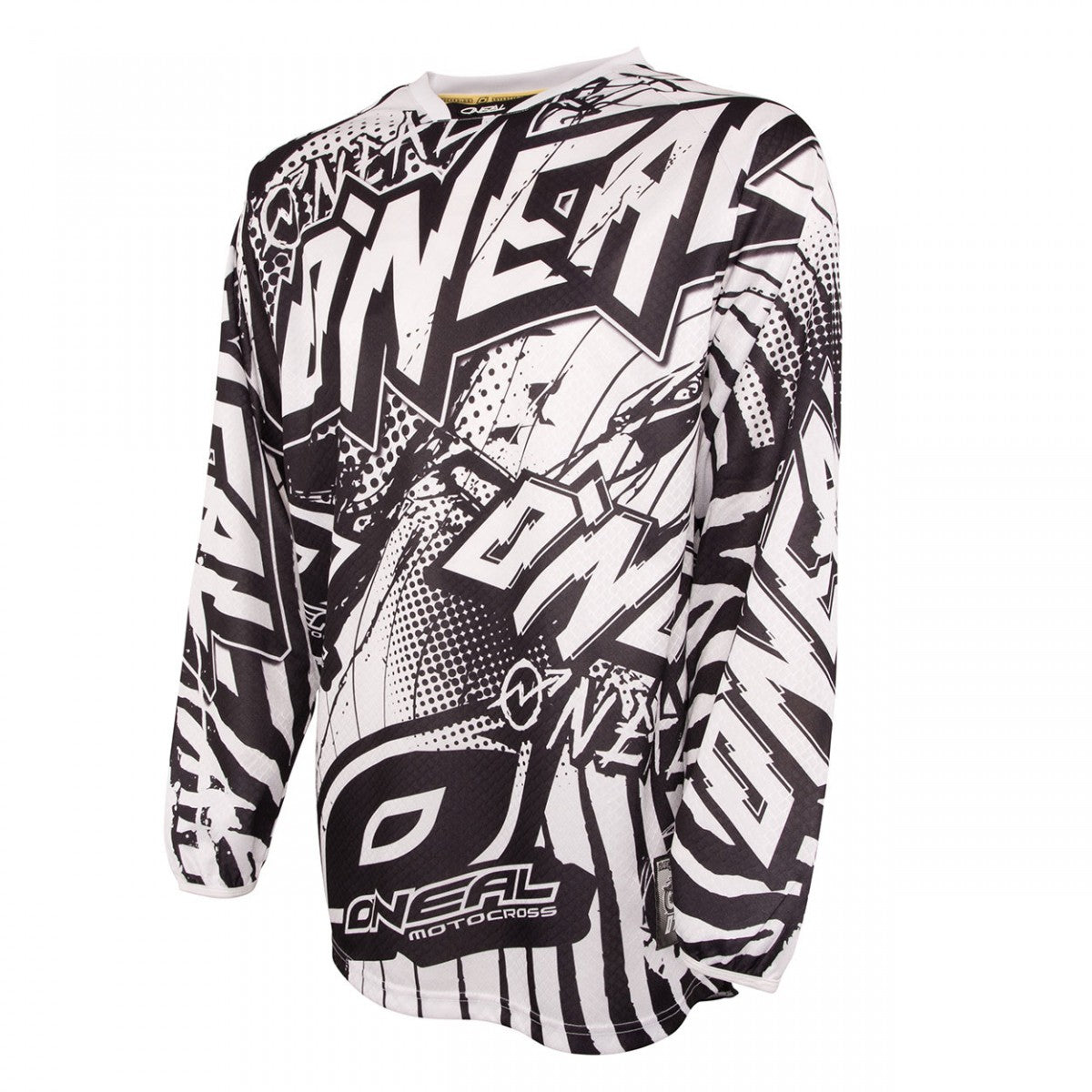 ONEAL RACING Adult Offroad Jersey - SALE - Size Mens Large - Black White