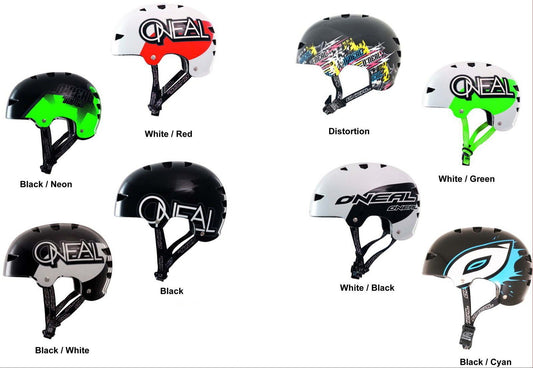 Oneal Dirt Lid Skate Scooter Helmet Lid Size XS/S 53-56cm White/red