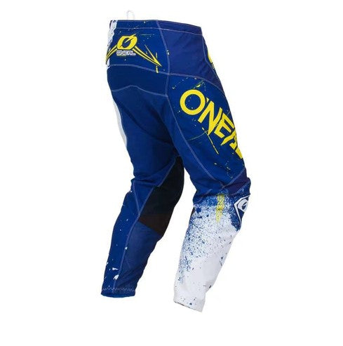 ONEAL RACING MX BMX pants youth kids boys girls toddler Size 5/6 SALE blue yellow white