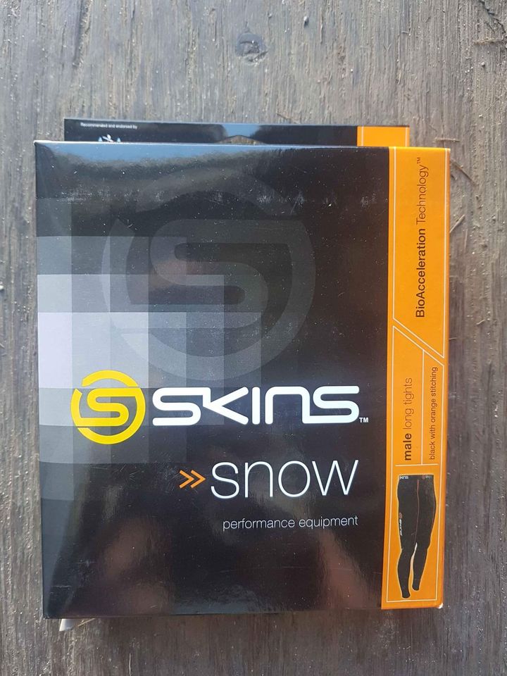 SKINS Compression Tights Longs SNOW Mens