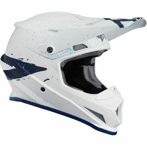 THOR RACING adults mens womens offroad helmet - white Size LARGE 59-60cm