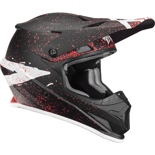 THOR RACING adults mens womens offroad helmet - coral black white Size LARGE 59-60cm