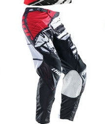 THOR RACING MX BMX pants youth kids boys girls Size 24" (8) black red white SALE