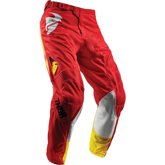 THOR RACING BMX MX offroad mens pants - SALE - Size - Red Yellow