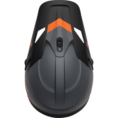 THOR adults mens womens offroad helmet - orange black Size SMALL 55-56cm